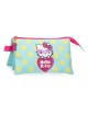 BUSTINA HELLO KITTY PRETTY CON TRE SCOMPARTI