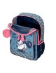 ZAINO SCUOLA MINNIE MAKE IT RAIN FIOCCHI 42CM DUE SCOMPARTI CON TROL