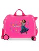 VALIGIA PER BAMBINI 2 RUOTE MULTIDIREZIONALI ENCANTO MIRABEL FUCSIA