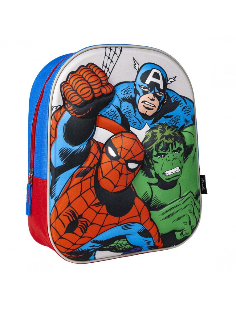 Avengers Zaino 3D Per Bambini Asilo e Tempo Libero