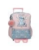 ZAINO ASILO CON TROLLEY STITCH You Are Magical Blue Denim