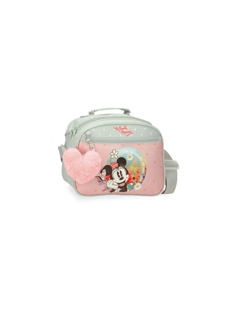 Borsa adattabile con tracolla Minnie Wild nature