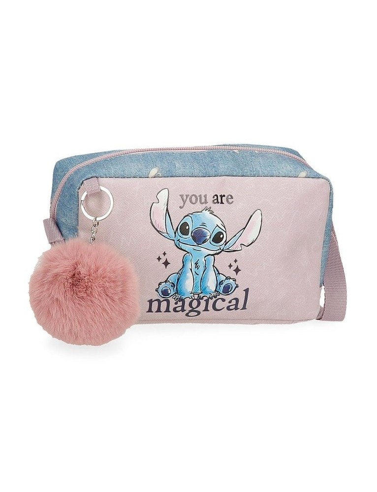 DISNEY Stitch You Are Magical Borsa a tracolla Blu