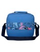 Borsa Happy Stitch con tracolla blu scuro