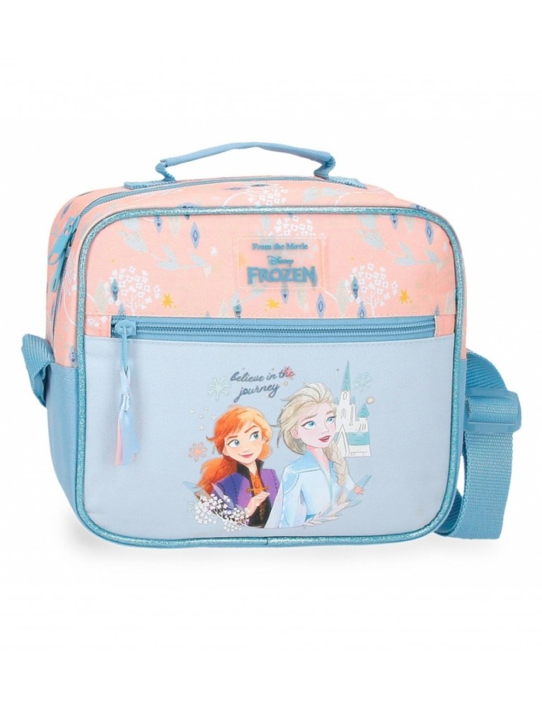 Borsa a tracolla adattabile Frozen Believe in the Journey blu