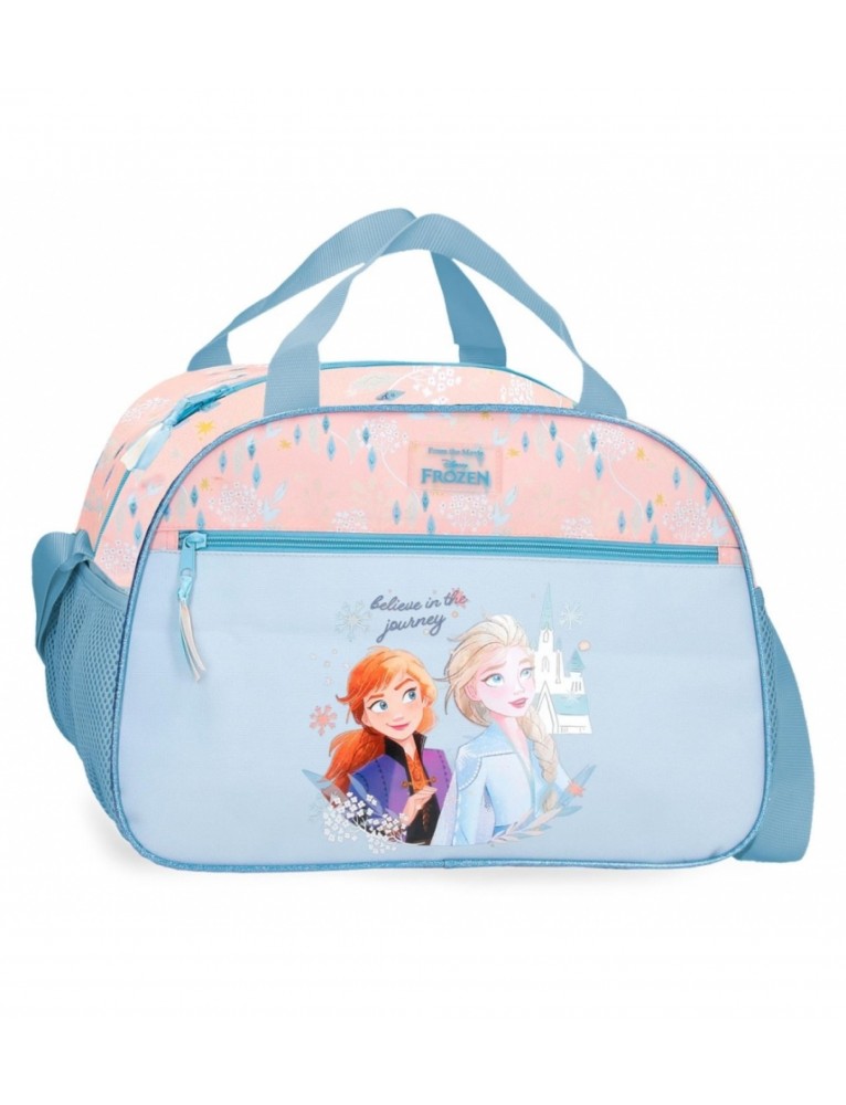 Borsa da viaggio blu Frozen Believe in the Journey