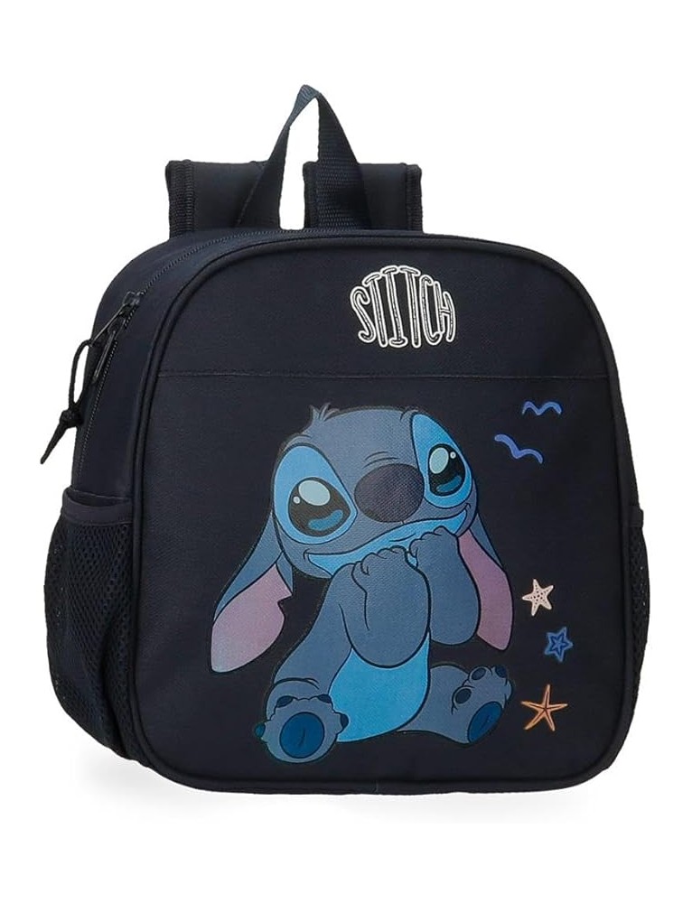 Zaino asilo Stitch Excited  Nero