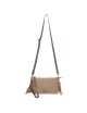 POCHETTE PEPE JEANS CON FRANGE TAUPE