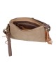 POCHETTE PEPE JEANS CON FRANGE TAUPE