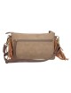 POCHETTE PEPE JEANS CON FRANGE TAUPE