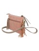 POCHETTE PEPE JEANS FRINGE ROSA